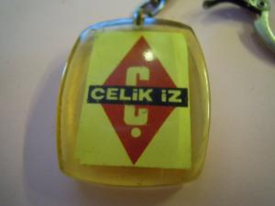 ÇELİK İZ ANAHTARLIK POLİ, KARBON