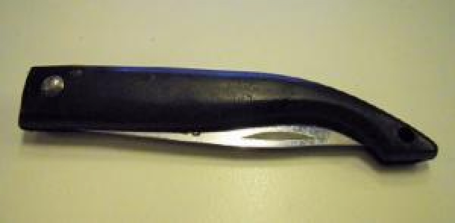 ÇELİK TÜRK SİYAH KATLANIR GÜNLÜK KULLANIM BIÇAK ÇAKI % 100 YERLİ 