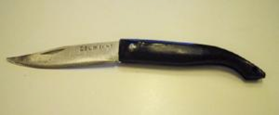 ÇELİK TÜRK SİYAH KATLANIR GÜNLÜK KULLANIM BIÇAK ÇAKI % 100 YERLİ 