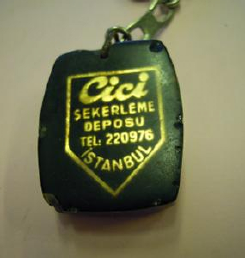 CİCİ ŞEKERLEME DEPOSU TEL : 220976 İSTANBUL ANAHTARLIK
