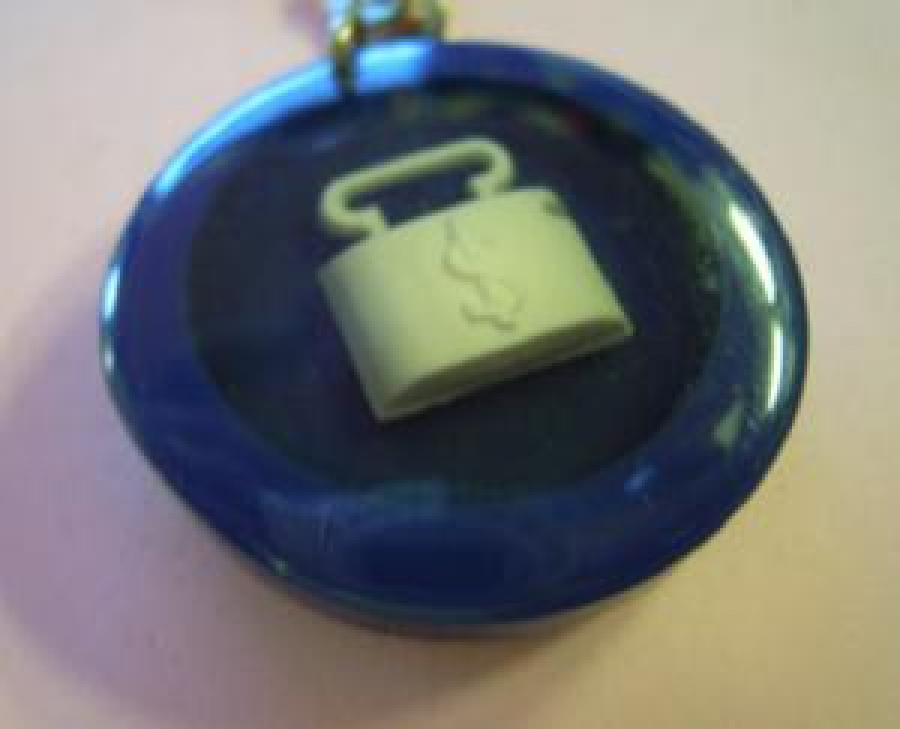  İŞ BANKASI KUMBARA POLİ KARBON ANAHTARLIK