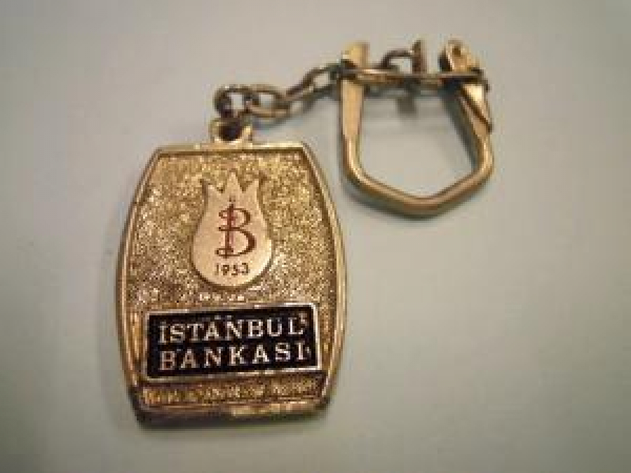 İSTANBUL BANKASI 1953 METAL ANAHTARLIK
