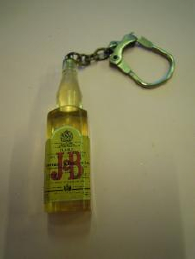 J B VİSKİ ŞİŞE POLİ KARBON ANAHTARLIK 