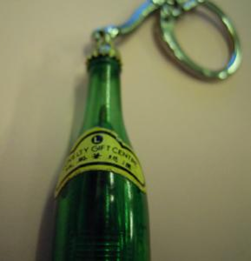 NOVETLY GİF T CENTRE LO'S PRODUCTS FOUTAIN PEN TOY BALL POINT PEN ŞİŞE PLASTİK ANAHTARLIK 