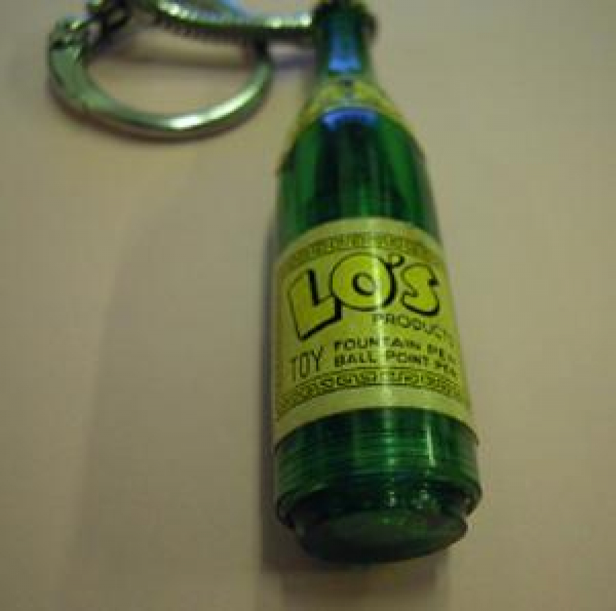 NOVETLY GİF T CENTRE LO'S PRODUCTS FOUTAIN PEN TOY BALL POINT PEN ŞİŞE PLASTİK ANAHTARLIK 