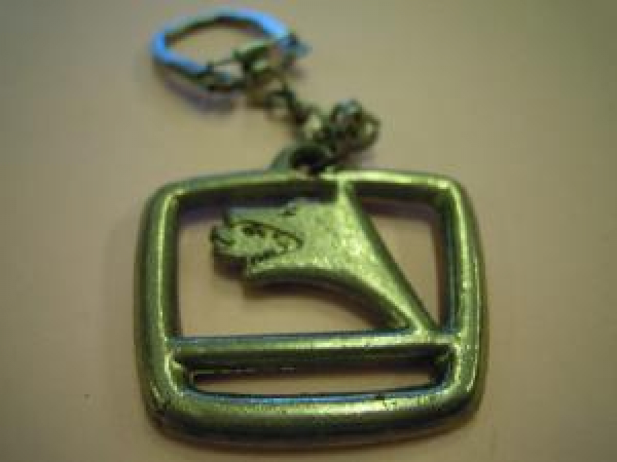 PETROL OFİSİ KROM METAL ANAHTARLIK