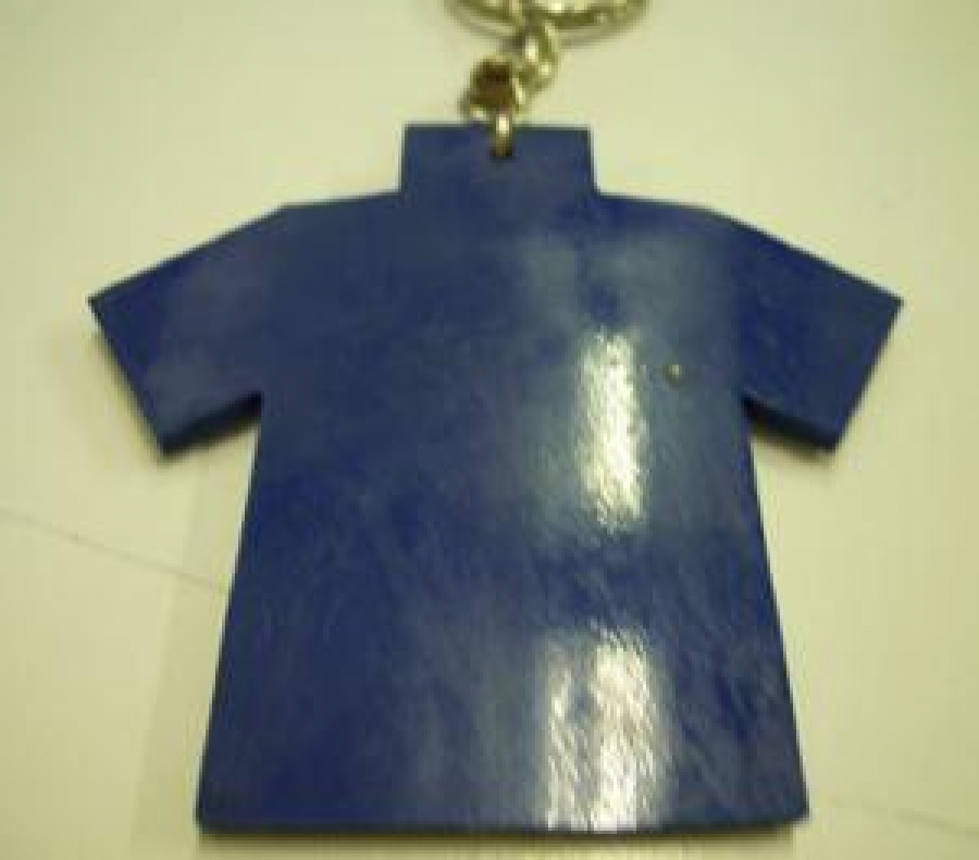 SEVENHILL 10 NUMARALI SPOR FORMA SİLİKON ANAHTARLIK 