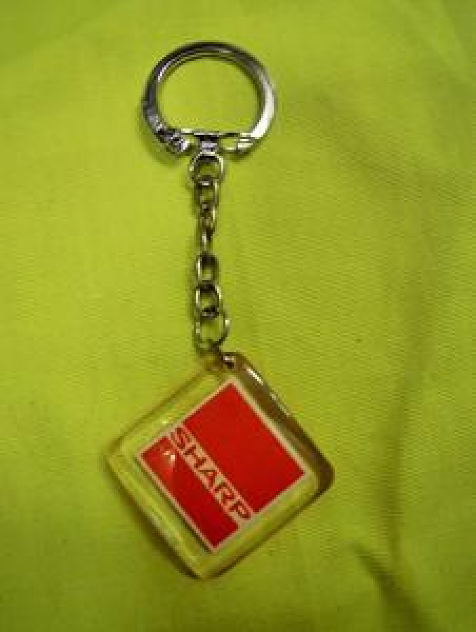 SHARP JAPON ELECRONİK DEVİ POLİ KARBON ANAHTARLIK 