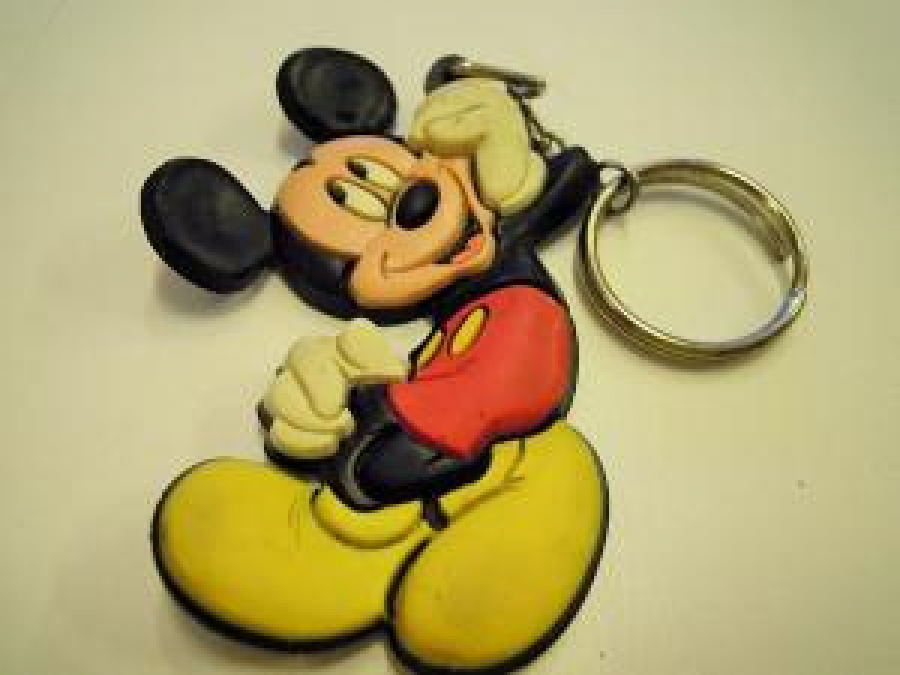 SİLİKON MİKİ MAUS ANAHTARLIK