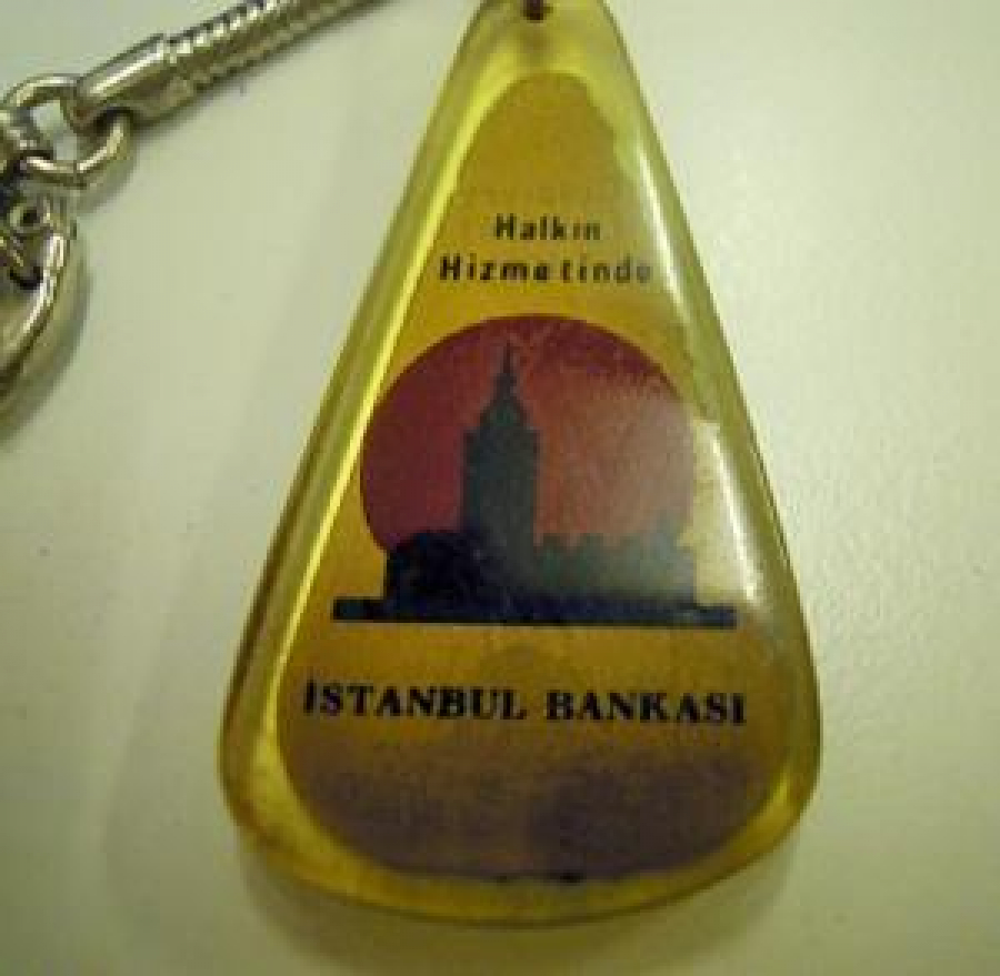 HALKIN HİZMETİNDE İSTANBUL BANKASI CİDDİYET EMNİYET SÜR'AT ANAHTARLIK 