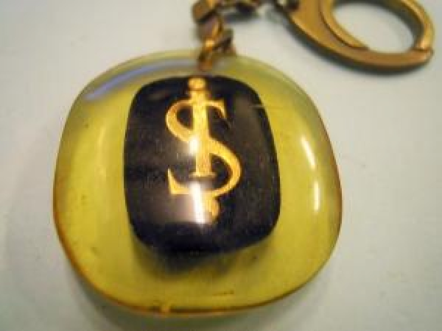 İŞ BANKASI KURULUŞ 26.8.1924 POLİ KARBON ANAHTARLIK 