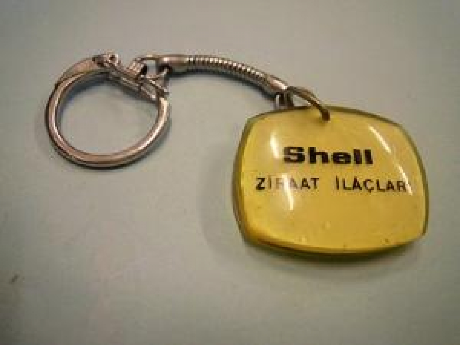 SHELL ZİRAAT İLAÇLARI POLİ KARBON ANAHTARLIK