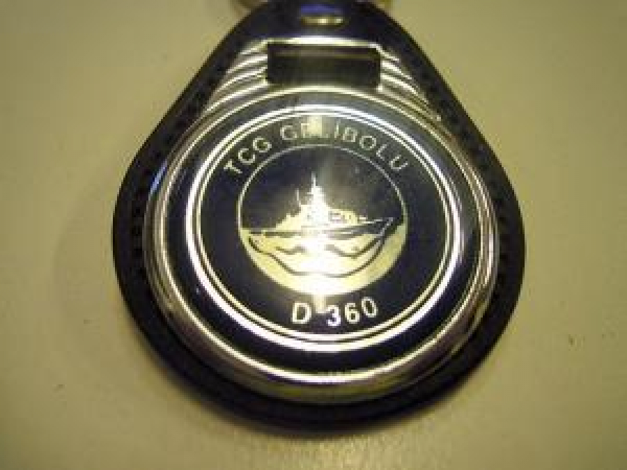 TCG GELİBOLU D 360 DERİ ANAHTARLIK