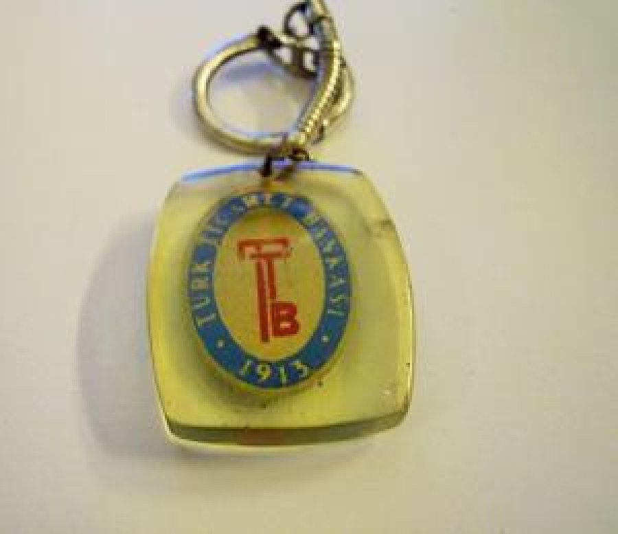 TÜRK TİCARET BANKASI TTB 1913 ANAHTARLIK POLİ KARBON 