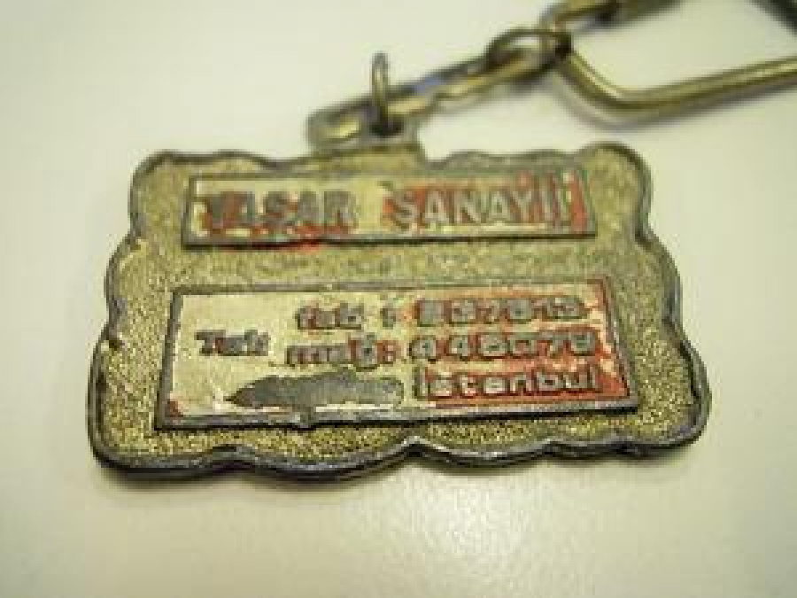 YAŞAR SANAYİ FAB: 23 78 13 TEL: 44 50 79 İSTANBUL GERÇEK ANAHTARLIK 