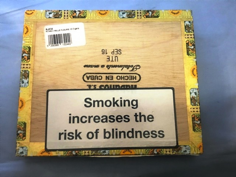 HABANA CUBA ROMEO JULİETA  BOŞ AHŞAP 10 LU PURO KUTUSU