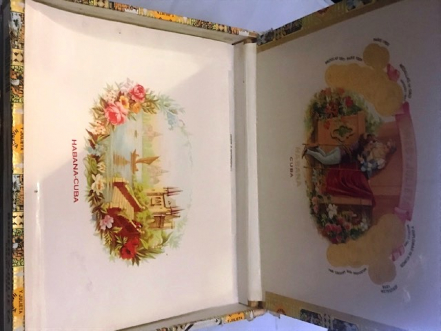 HABANA CUBA ROMEO JULİETA  BOŞ AHŞAP 10 LU PURO KUTUSU