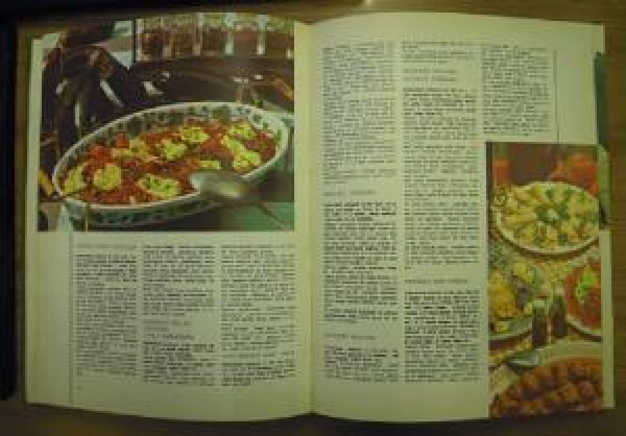 YEMEK KİTABI ALTIN TABAK ÖĞRETİCİ METODLARLA HAZIRLANMIŞ ANSİKLOPEDİ CİLT :4 BAŞKAN YAYINLARI A.Ş. 1976 İSTANBUL 