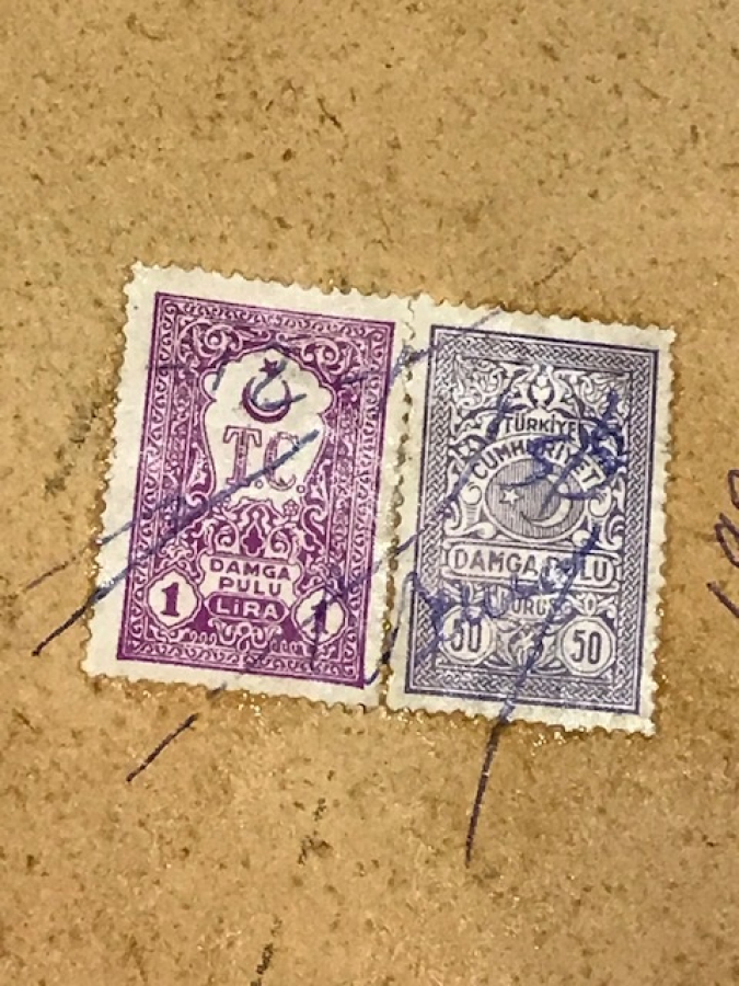 1929 GISLAVED AYAKKABI REKLAM KARTONU PULLU SATIS MAZALARINA REKLAM İCİN KULLANILAN