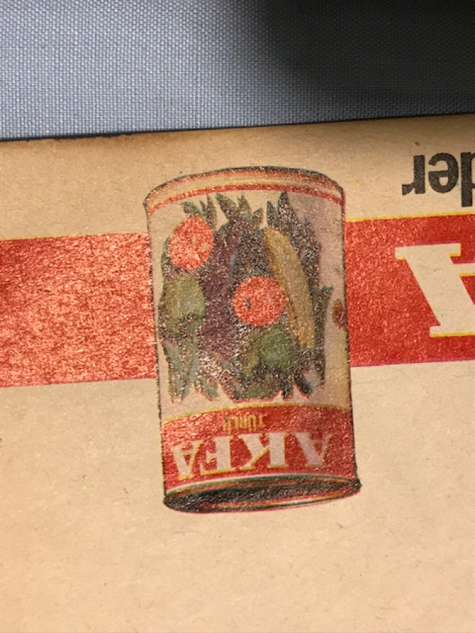 AKFA KONSERVEDE ÖNDER REKLAMLI BAKKAL NOT DEFTERİ FARKLI RESİMLİ 26 SAYFA