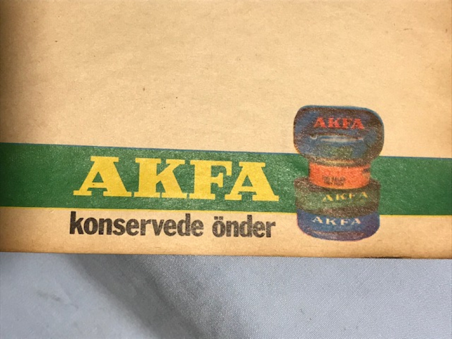 AKFA KONSERVEDE ÖNDER REKLAMLI BAKKAL NOT DEFTERİ FARKLI RESİMLİ 26 SAYFA