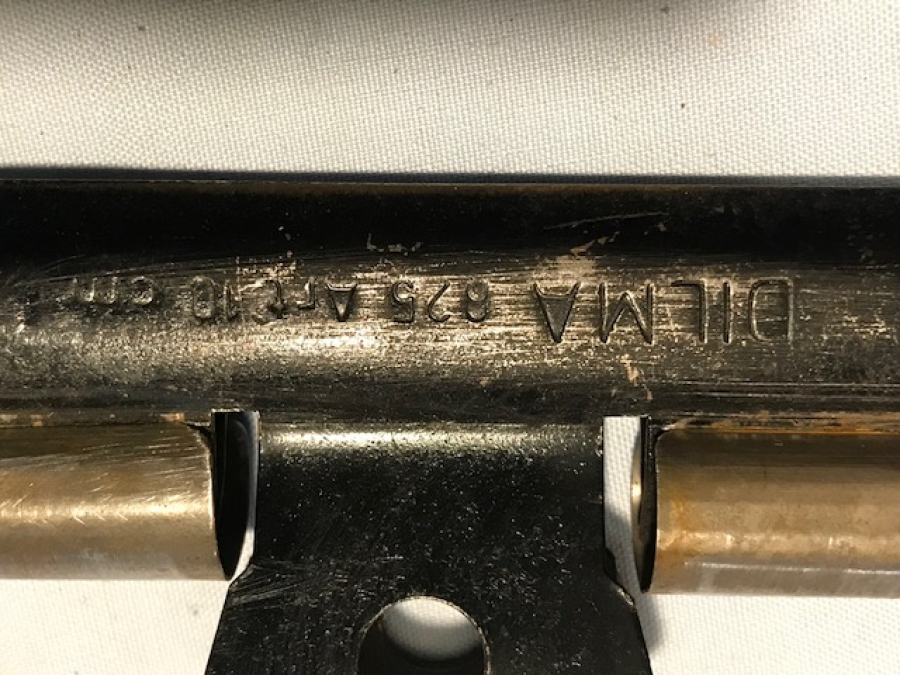 DİLMA 825 ART 10 CM  METAL YAYLI KAGIT TUTACAK 