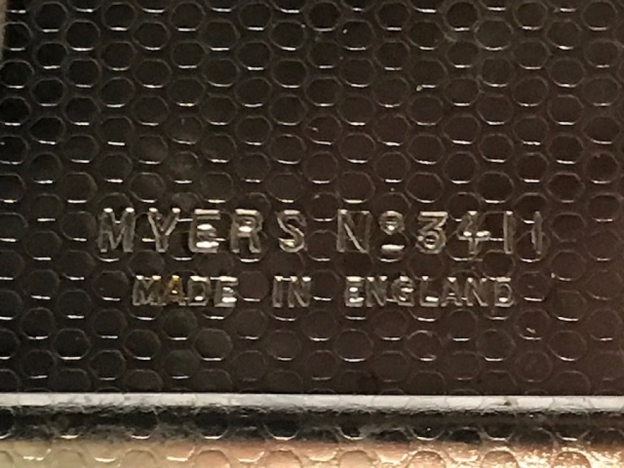 MYERS  NO 3411 MADE IN ENGLAND KROM METAL KAGIT TUTAC YAYLI 