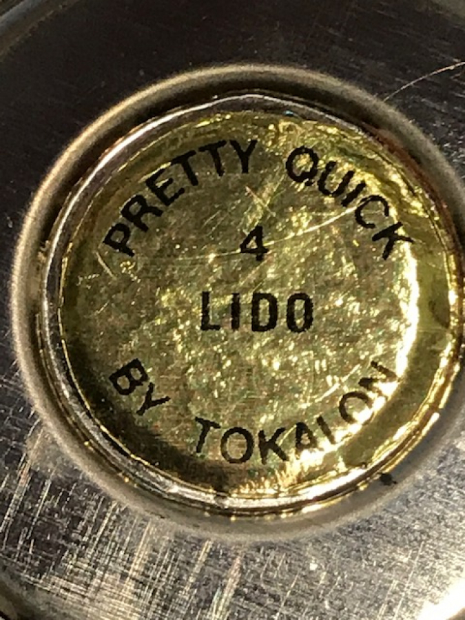 PRETTY QUICK 4 LIDO BY TOKALON  PUDRA KUTU GÖBLEN İŞLEME FERMUAR KAPAKLI AYNALI 