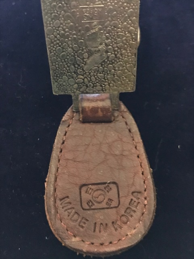 KORE DERİ VE MİNELİ METAL ANAHTARLIK