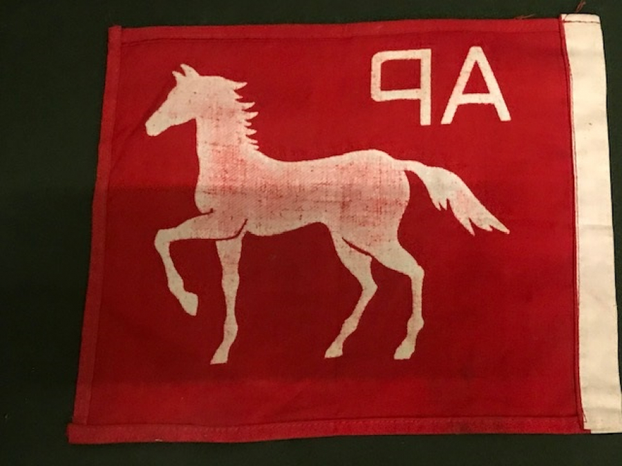 ADALET PARTİSİ KIR AT BEZ BAYRAK KIRMIZI BEYAZ  24 X 20 ÖLCÜLERDE 