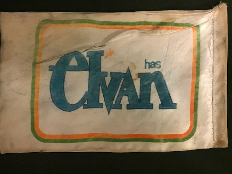 HAS ELVAN  GAZOZ BEZ BAYRAK 14 X 22 ÖLCÜLERİNDE 