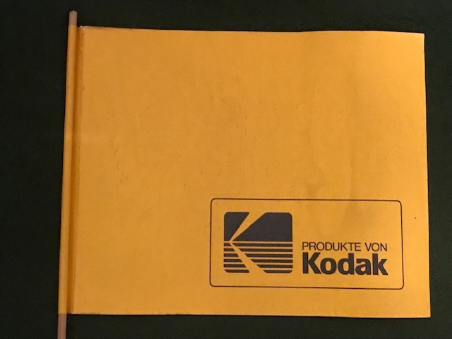  PRODUKTE VON KODAK KAGIT REKLAM SOPALI BAYRAK 19 X 15 ÖLCÜLERİNDE