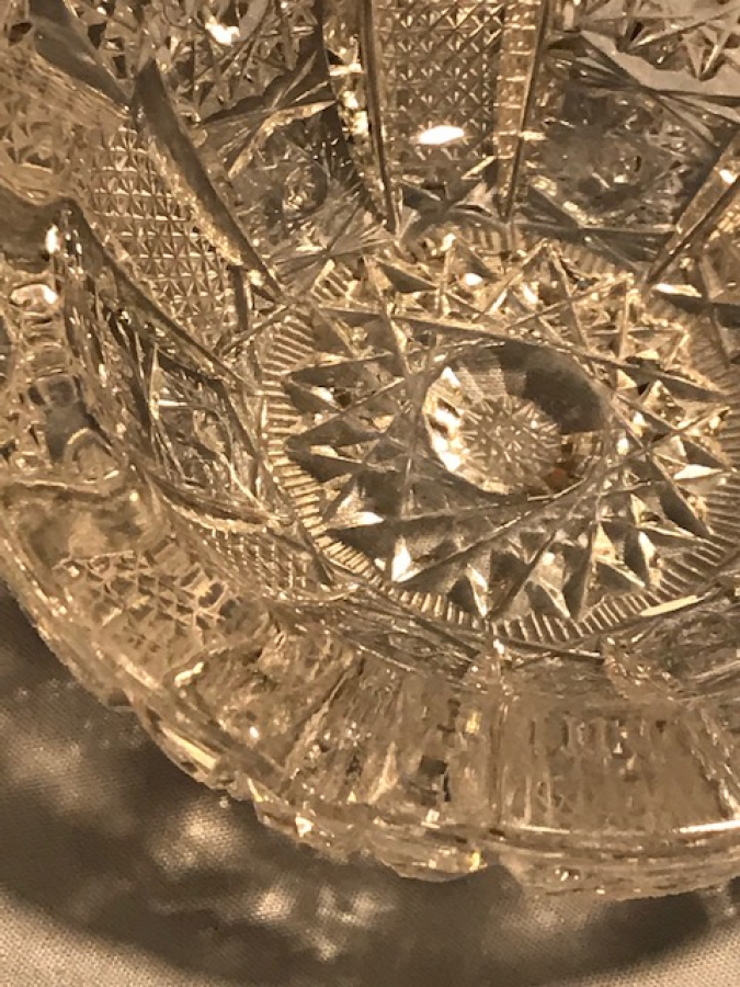 KIRISTAL BİLLÜR CAM KÜLLÜK  10 CM CAP 4 CM YÜKSEKLİK