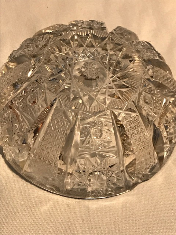 KIRISTAL BİLLÜR CAM KÜLLÜK  10 CM CAP 4 CM YÜKSEKLİK