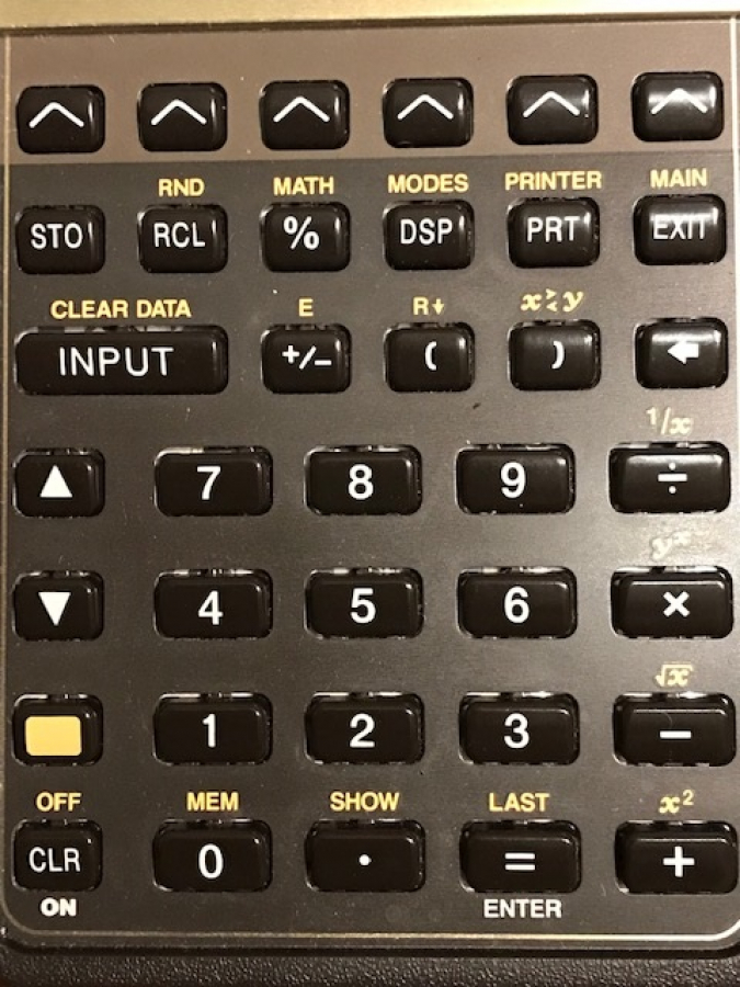 HEWLETT PACKARD 17B II  BUSINESS HASAP MAKİNESİ