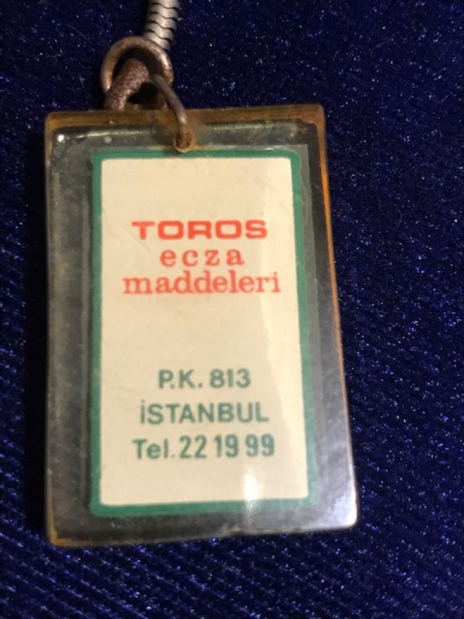 LYSI COD LİVER OİL CİFT TARAFLI ŞEFFAF KARBON ANAHTARLIK