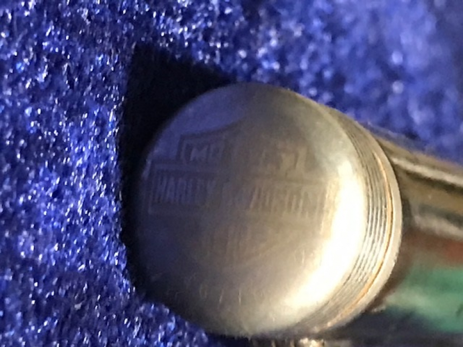 ORJİNAL ÜETİM MOTOR HARLEY DAVİDSON CYCLES DOLMA KALEM SERİ NO 046776