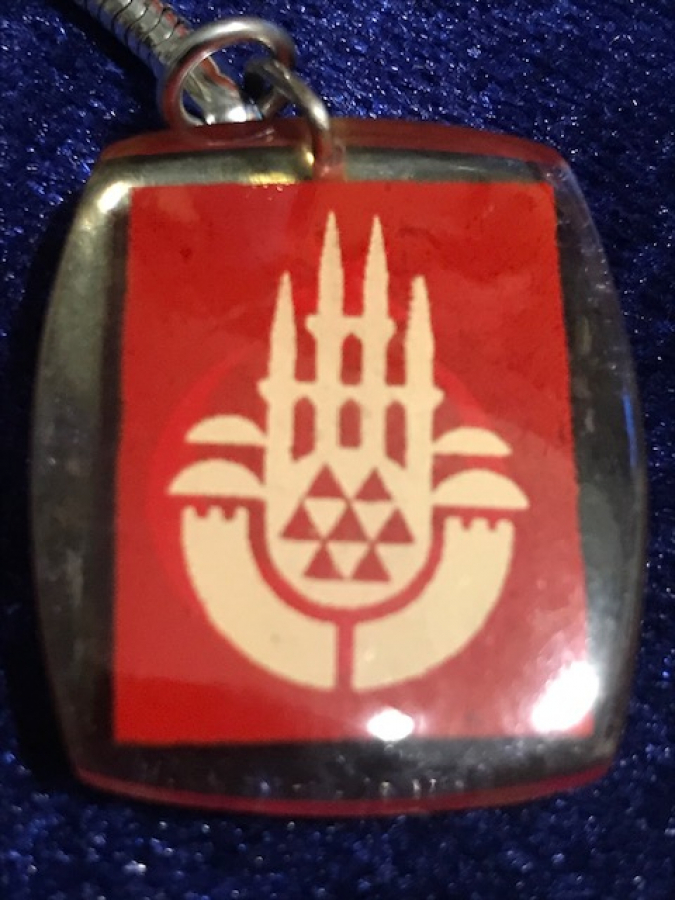 POLİ KARBON TÜRK BAYRAGI VE İSTANBUL SİMGESİ ŞEFFAF ANAHTARLIK