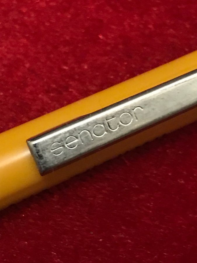 TURK HAVA KURUMU  SARI RENK MİKA OTOMATİK TUKENMEZ KALEM