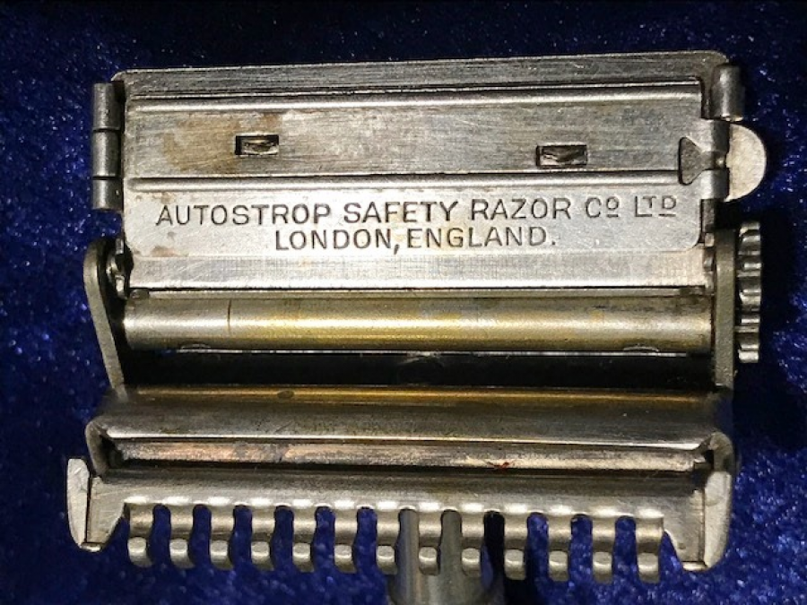 1930 VALET AUTO STROP SAFETY RAZOR MEKANİK JİLET TRAŞ MAKİNESİ SERİ NOLU İNGİLİZ MALI