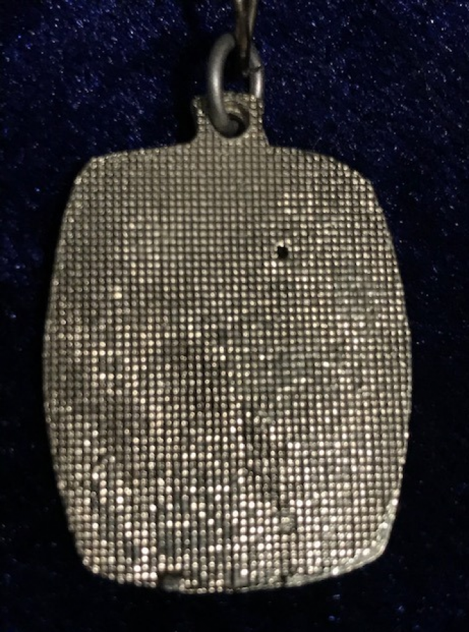  1975 BULENT ECEVİT RESİMLİ METAL KROM ANAHTARLIK