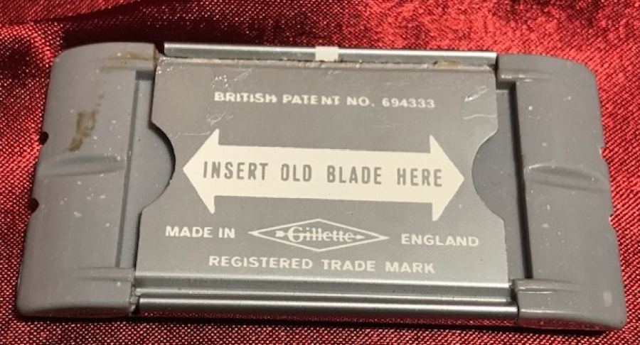 SUPER SİLVER GİLLETTE BLADES 7 STAINLESS ENGLAND METAL JİLET KUTU