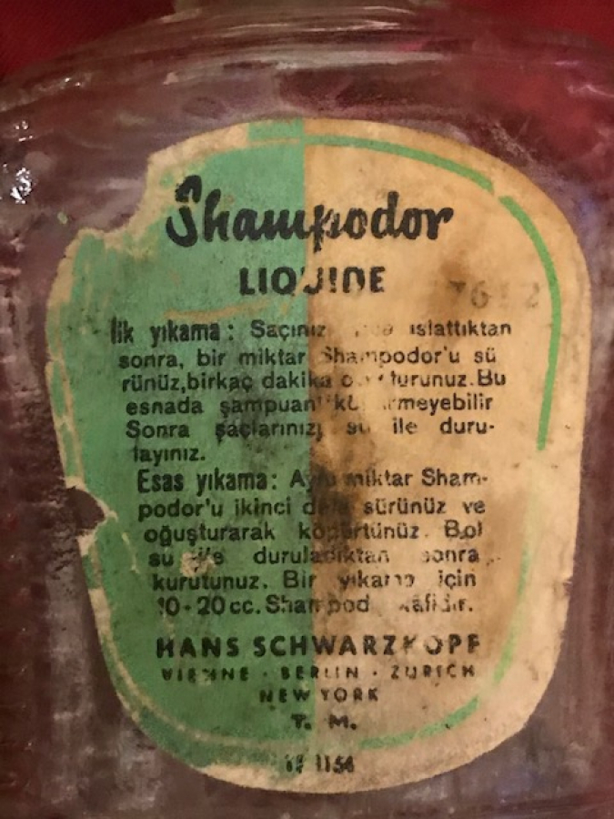 HANS SCHWARZKOPF  SHAMPODOR LIOUIDE ŞAMPUAN TÜRK MALI