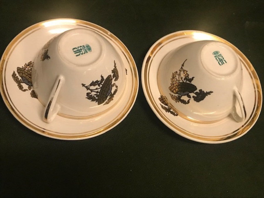 SÜMERBANK CAY FİNCANI CİFT SORUNSUZ PORSELEN