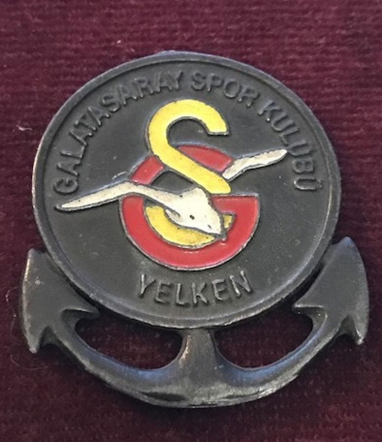 1962 GALATASARAY YELKEN KÜLÜBÜ ORJİNAL ARMASI KURŞUN DÖKÜM