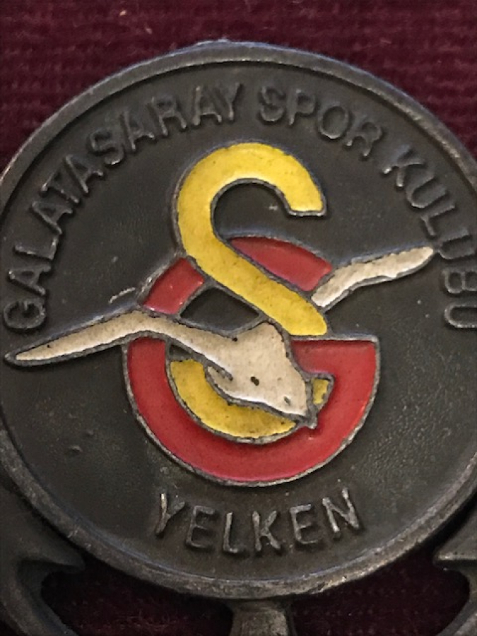 1962 GALATASARAY YELKEN KÜLÜBÜ ORJİNAL ARMASI KURŞUN DÖKÜM