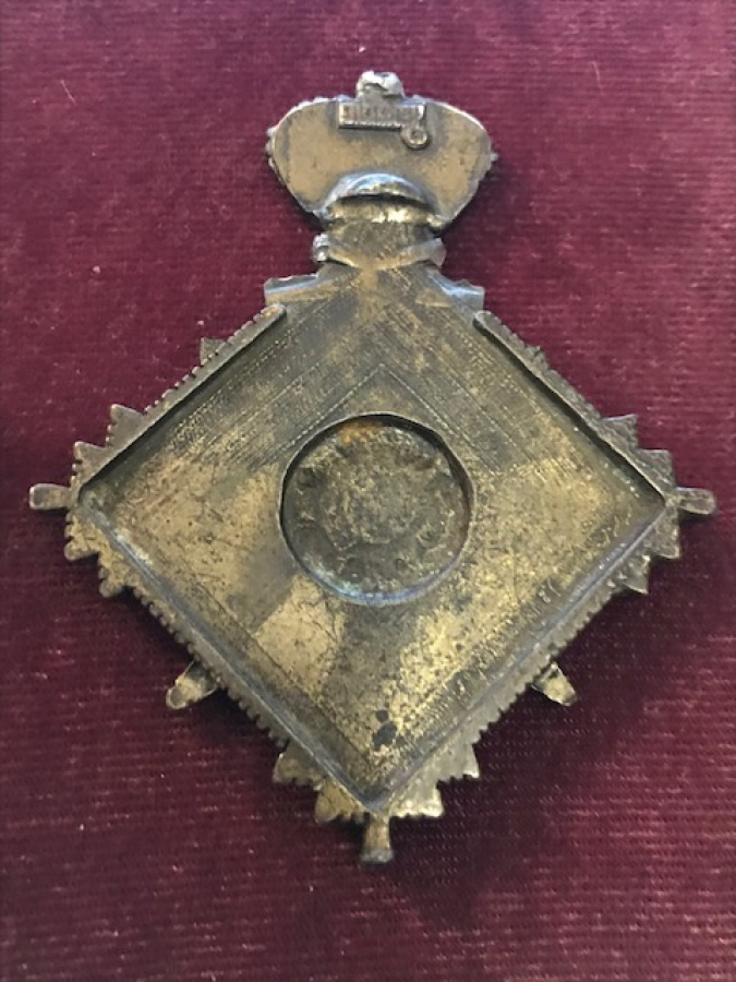  SİNGRE ET CONSTANTRE MEDAL KURŞUN NİŞAN MADALYA