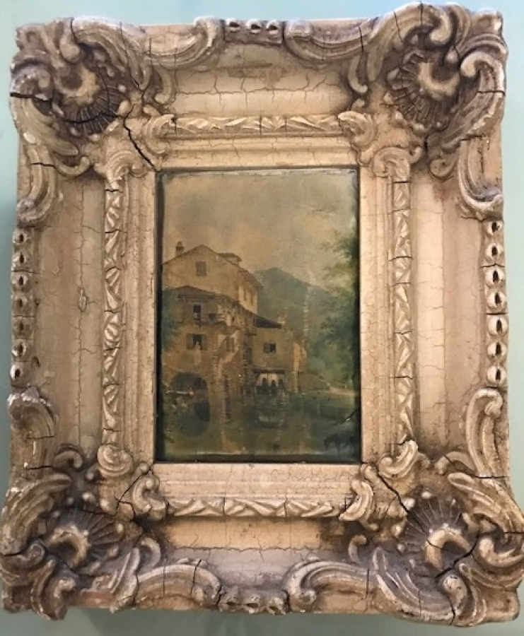 AHŞAP CERCEVE SAYILI MÜZE İPEK BASKI 1960