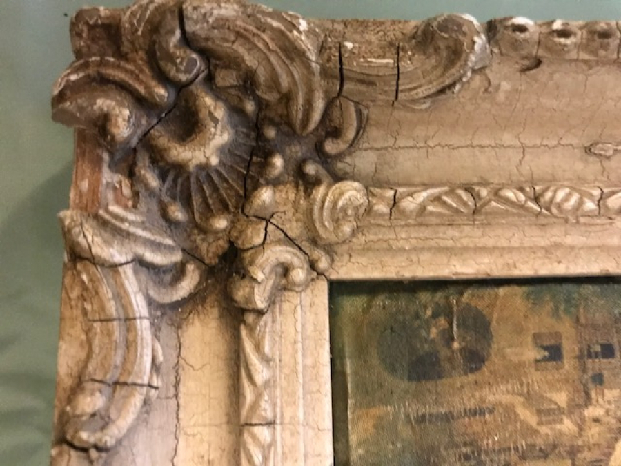 AHŞAP CERCEVE SAYILI MÜZE İPEK BASKI 1960