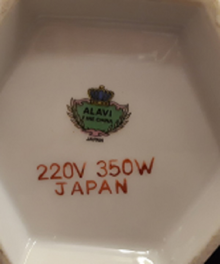 ELEKTRİKLİ PORSELEN KAPAKLI DEMLİK ÇAYDANLIK JAPON